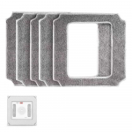 Varukangast mikrokiudlapp aknapuhastusrobotitele 5 tk.