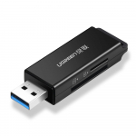 M&auml;lukaardilugeja Ugreen CM104 USB-A 3.0 to TF/SD (40752) must