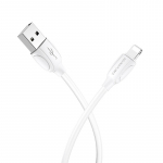 Laadimisjuhe Borofone BX19 USB-A to Lightning 1.0m valge