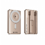 V&auml;line aku Power Bank Remax CX-2 15W MagSafe 10000mAh kuldne