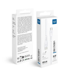 Laadimisjuhe Blue Star PJ-DQ1-C USB-C to USB-C 60W 1.0m valge