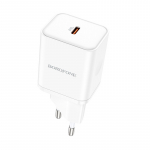 Laadija Borofone BN6 20W USB-C valge