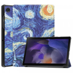 Telefoni&uuml;mbris Reach Smart Leather Samsung X210/X215/X216 Tab A9 Plus 11.0/X230/X235/X236 Tab A11 Plus 11.0 starry night