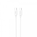 Laadimisjuhe Dudao L4C USB-C to USB-C 30W 2.0m valge