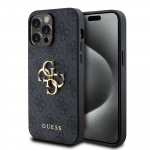 Telefoni&uuml;mbris Guess PU 4G Metal Logo Apple iPhone 14 Pro Max hall