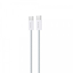 Laadimisjuhe Dudao L6C USB-C to USB-C 60W 2.0m valge