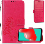 Telefoni&uuml;mbris Flower Book Samsung A566 A56 5G roosipunane