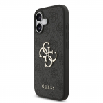 Telefoni&uuml;mbris Guess PU 4G Metal Logo Apple iPhone 17 hall