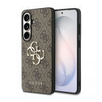 Telefoni&uuml;mbris Guess PU 4G Metal Logo Samsung S942 S26 pruun