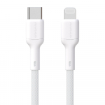 Laadimisjuhe Dudao L9X USB-C to Lightning 30W 2.0m valge