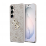 Telefoni&uuml;mbris Guess PU 4G Metal Logo Samsung S942 S26 roosa