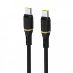 Laadimisjuhe Dudao L25C USB-C to USB-C 60W 1.0m must