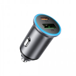 Autolaadija Acefast B15 65W USB-C/USB-A hall