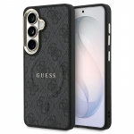 Telefoni&uuml;mbris Guess PU Leather 4G Gold Frame Magnetic Samsung S942 S26 must