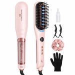 Juuksekamm Wavytalk SteamBrush Pro roosa