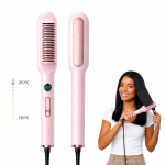 Juuksekamm Wavytalk Sleek Sweep roosa