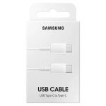 Laadimisjuhe Samsung EP-DA705BWEGWW Type-C-Type-C 1.0m valge