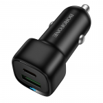 Autolaadija Borofone BZ34B 38W USB-C/USB-A must