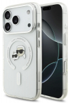 Telefoni&uuml;mbris Karl Lagerfeld IML K&CH Heads Metal Frame MagSafe Apple iPhone 17 Pro Max