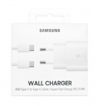Laadija Samsung EP-TA800XWEGWW 25W + Type-C kaabel 25W valge