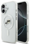 Telefoni&uuml;mbris Karl Lagerfeld IML K&CH Heads Metal Frame MagSafe Apple iPhone 17