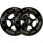 Proto Grippers Pro Scooter Wheels 2-Pack (110mm|Black On Black)