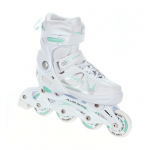 Reguleeritavad rulluisud Raven Spirit White/Mint - Suurus:33-36 (S)