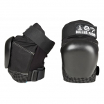 187 Killer Pads Pro Knee p&otilde;lvekaitsmed vahetatavate katetega Black/Black - Suurus:M