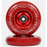 Tilt Durare Barbed Pro Scooter Wheels 2-Pack (110mm|Barbed Crimson)
