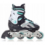 Rulluisud Raven Pulse Black/Mint 33-36 Abec7 (S)