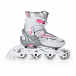 3-in-1 Rulluisud Raven Profession White/Pink reguleeritava suurusega - Suurus:38-42 (L)