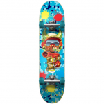 Speed Demons Paintballer Complete Skateboard (8"|Blue)