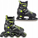 Rulluisud Raven Pulse Black/Lemon 40-43 (L)