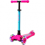 i-Glide 3 Wheel Kids Scooter (Pink/Aqua)