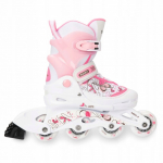 Laste rulluisud Raven Laguna White/Pink - Suurus:26-29 (XS)