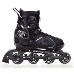 Rulluisud 2-in-1 Raven Pulse Black reguleeritava suurusega - Suurus:43-46 (XL)