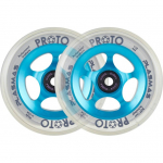 Proto Plasmas Pro Scooter Wheels 2-Pack (110mm|Electric Blue)