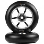 North Scooters Signal Pro Scooter Wheels 2-Pack (110mm|Silver/Black)