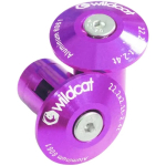Wildcat Mini BMX Bar Ends 2-Pack (Purple)