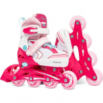 Rulluisud Raven Lia Pink reguleeritava suurusega - Suurus:27-30
