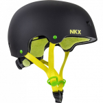 Kiiver NKX Brain Saver Balck/Yellow - Suurus:S (50-53,5cm)