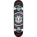 Element Hatched Red Complete Skateboard (7.75"|Black)