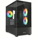 Sharkoon MK6 RGB, Tempered Glass, Black 4044951041794