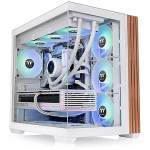 Thermaltake View 380 WS ARGB, Tempered Glass, Snow White CA-1Z2-00M6WN-WS