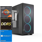 TopPC AMD Ryzen 9 (Zen 5) GMNG, 32GB (2x16) DDR5, Radeon RX 9070 XT, 1TB NVMe Gen4, Windows 11 Home DATK384-1457100