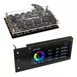 Lamptron SM436 PCI RGB-Fan and LED-Controller, Black LAMP-SM436B