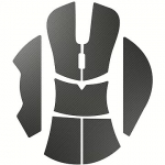 Glorious Pc Gaming Race Model D- Grip Tape, Black GLO-ACC-GRP-DM