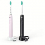 Philips set of 2 Sonicare 3100, Black/Pink  HX3675/15
