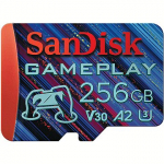 Sandisk GamePlay, microSDXC, 256GB for Gaming Consoles  SDSQXAV-256G-GN6XN