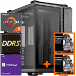 TopPC AMD Ryzen 9 (Zen 4) TUF Gaming Powered by ASUS, 64GB (2x32) DDR5, GeForce RTX 5070, 2TB NVMe Gen4, Windows 11 Pro DATK319-1292401